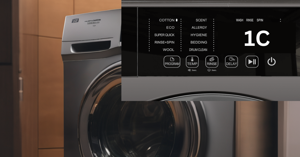 Read more about the article “1C” Error In Samsung Washing Machine.