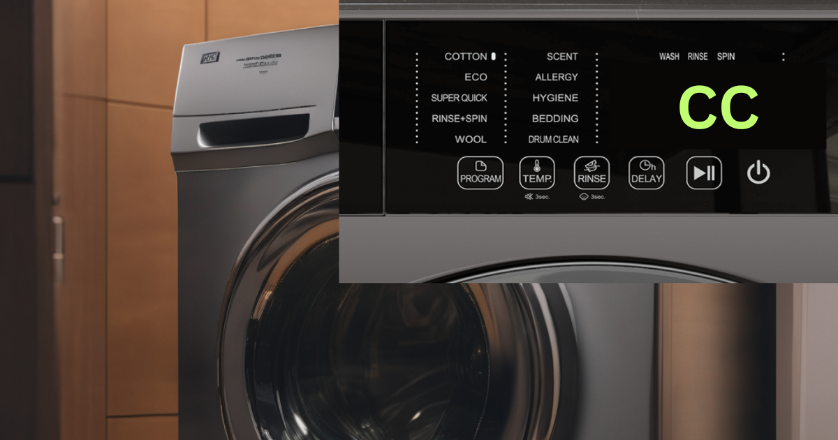 You are currently viewing CC Error code in Samsung Washing Machine.